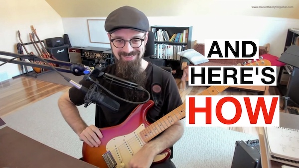 guitar modes are simple