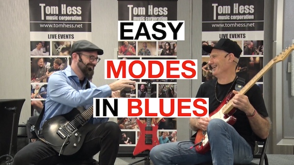 modes in blues solos